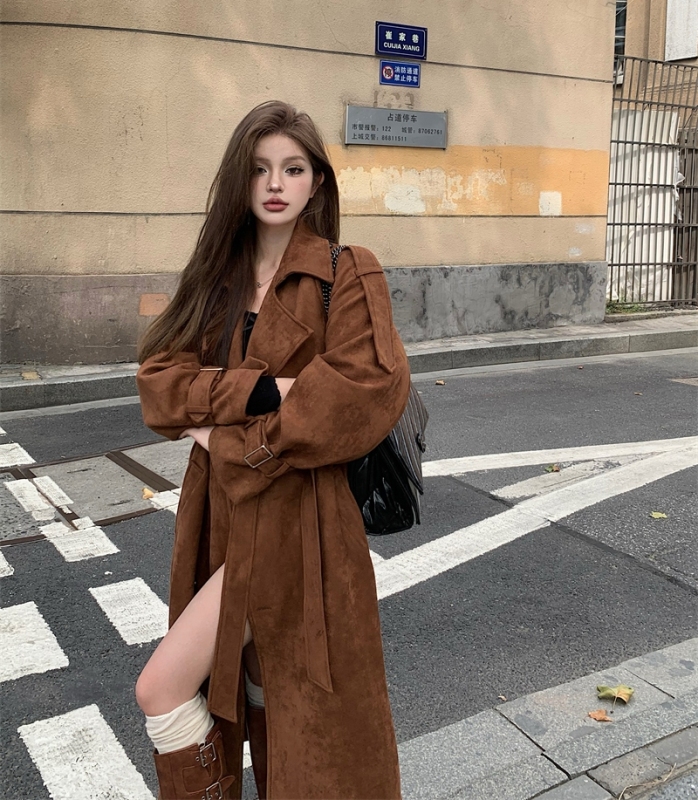 New autumn and winter Maillard heavy coat