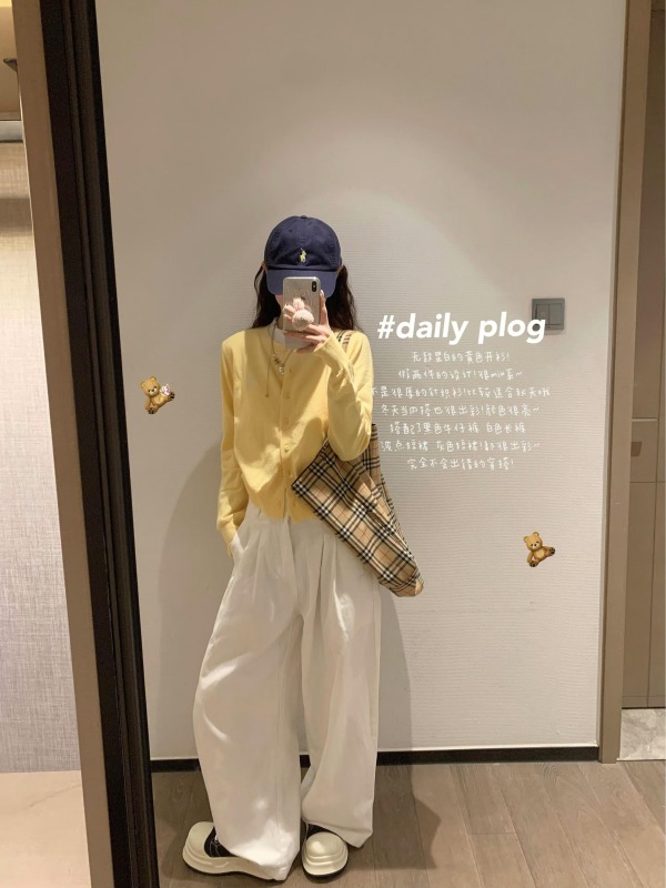 Korean style hiphop splicing fake two-piece sweater for women in spring and autumn, loose, lazy, chic, soft and waxy, versatile top, trendy