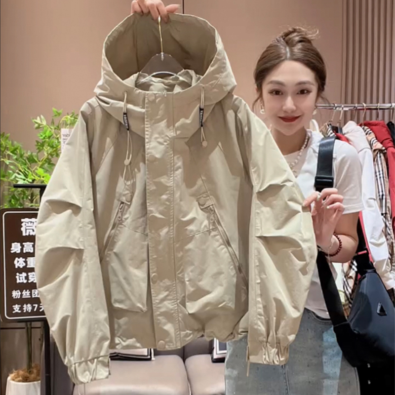 Jacket jacket for women thin 2024 spring and autumn new hot style small short casual windbreaker jacket