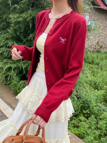 Sweater Jacket Women's 2024 Autumn Clothing New Autumn and Winter Outer Cardigan Autumn High-Quality Knitted Sweater Spring Autumn Top