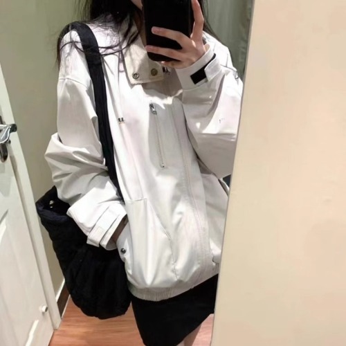 Jacket for women spring and autumn 2024 new loose casual design niche retro couple work jacket top fashion