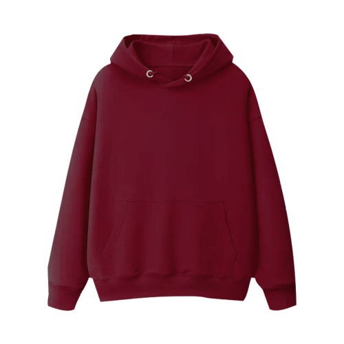 Back collar, fully matte imitation cotton Chinese cotton composite milk silk 320g thin drop shoulder loose hooded sweatshirt light panel