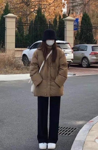 Official picture of cotton-padded clothes, winter Korean version of ins retro cotton-padded jacket, niche design, thickened student jacket