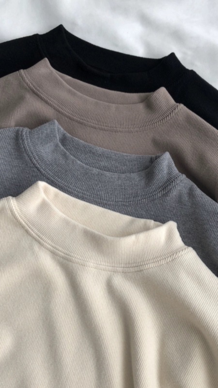 Slim half turtleneck suit with bottoming shirt for women, velvet spring, autumn and winter threaded long-sleeved T-shirt for women, slim fit top