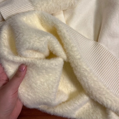 Cashmere Fleece Thick High Neck Sweater for Women 2024 Autumn/Winter New Warm Knitted One-Piece Fleece Inner Layer T-shirt