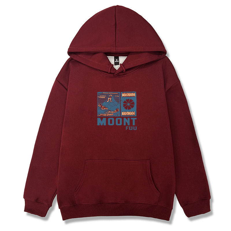 This year's popular thickened hooded sweatshirt for women in autumn and winter new oversize high-end and good-looking top