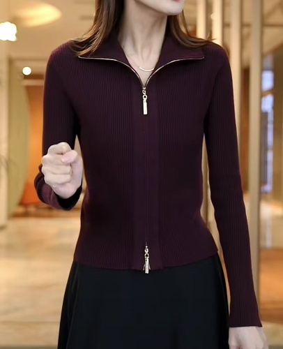 Card&Geese/Floral Fragrance Autumn/Winter Fashion Knit Cardigan