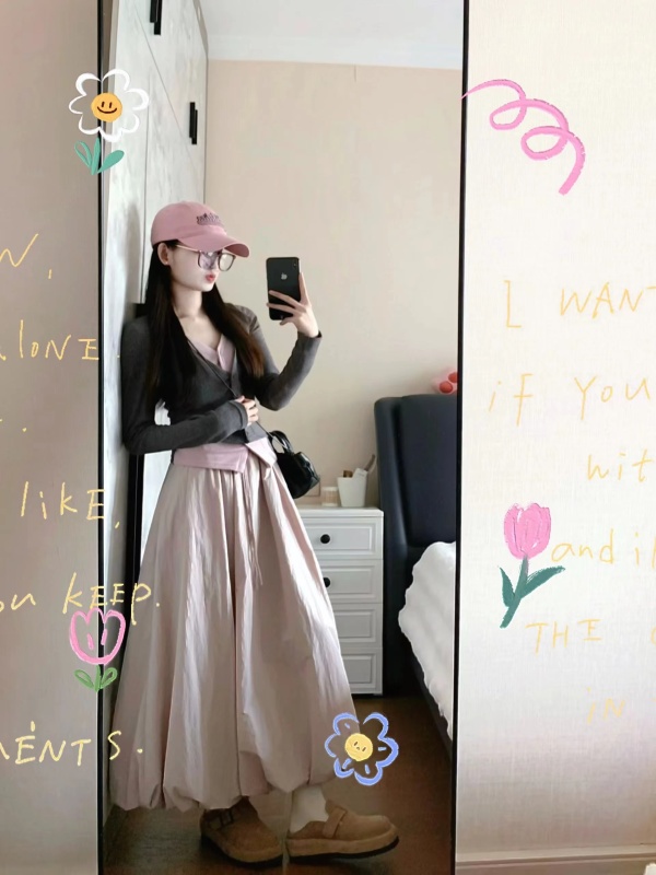 Clothes Women's Clothing 2024 New Korean Breast Style Outfits A Complete Set of Beautiful Little Skirts High-end Sets