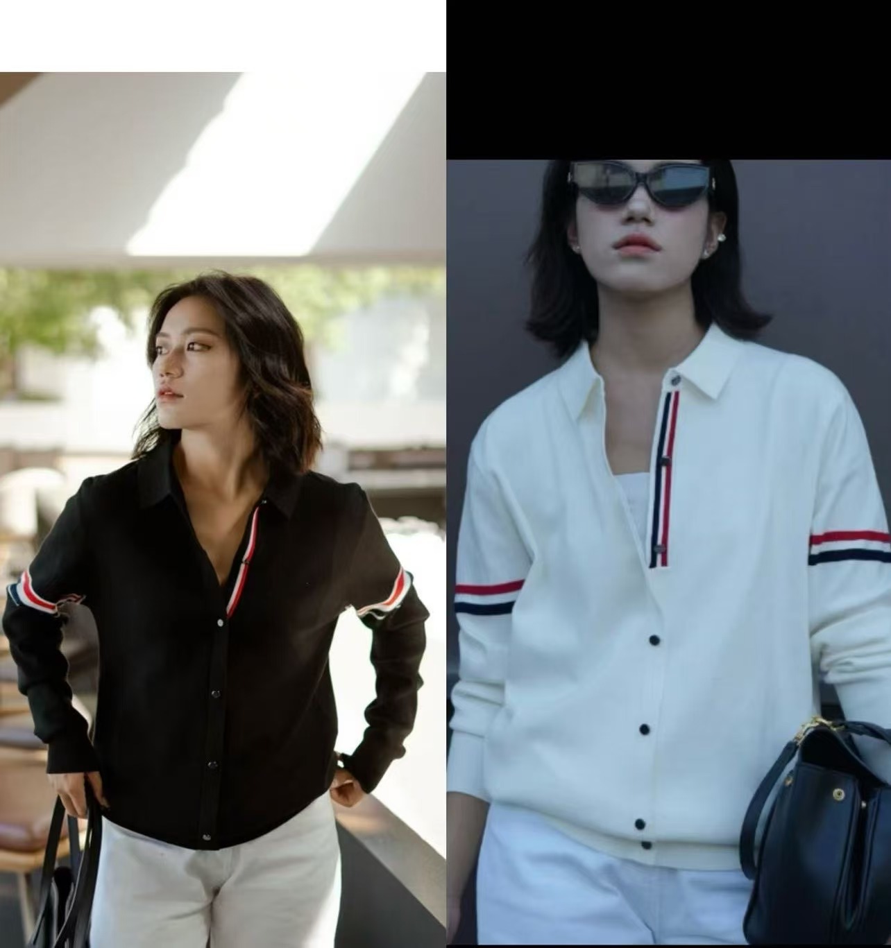 條紋毛衣秋冬2024年新款高級感撞色針織衫男女同款休閒洋氣上衣