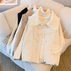 Down cotton vest women's new down cotton vest vest Korean style loose vest simple