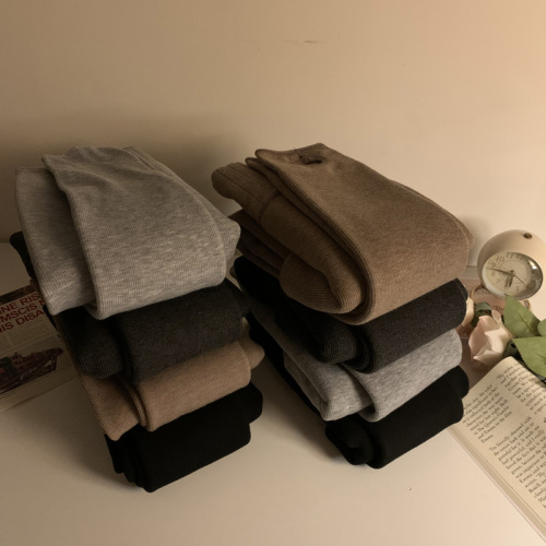 Women's winter outerwear lined and thick over-the-knee stockings, slimming and comfortable fit