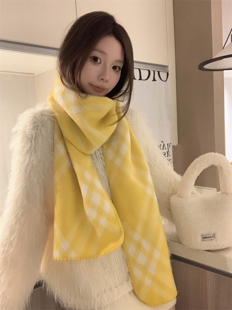 實拍價 全智賢同款女2024新款披肩保暖百搭高級感圍脖秋冬季