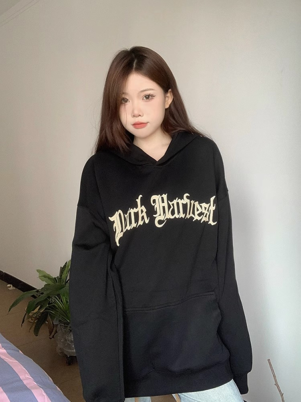 Chinese cotton composite milk silk 300g/silver fox velvet 400g hooded sweatshirt for women