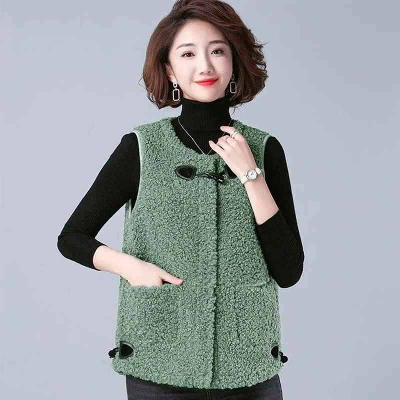 Quality inspector's picture 2024 new autumn and winter Korean style vest fashion vest slimming women's outer wear women's clothing