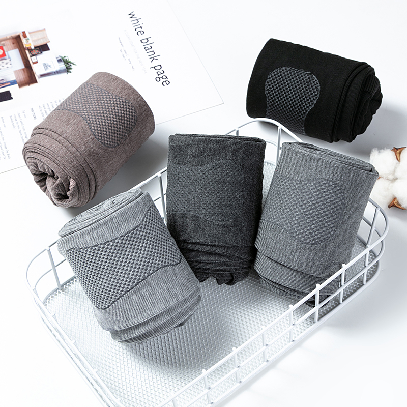 Autumn plus size cotton non-velvet anti-pilling vertical stripes slimming soles non-slip massage pantyhose