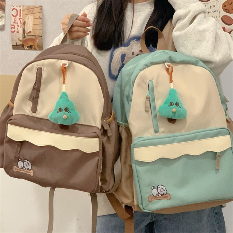 Trendy brand ins Japanese style cute backpack new large capacity school bag cute for girls
