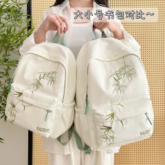 New Chinese style schoolbags for women traveling light backpacks for college students junior high school and high school girls travel backpacks