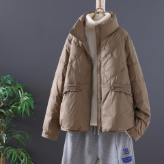 Thin and short 2024 autumn and winter new style fashionable lightweight cotton jacket