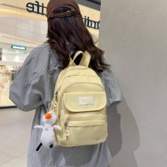Korean Harajuku backpack large capacity water-repellent fashion backpack casual campus style female high school student school bag