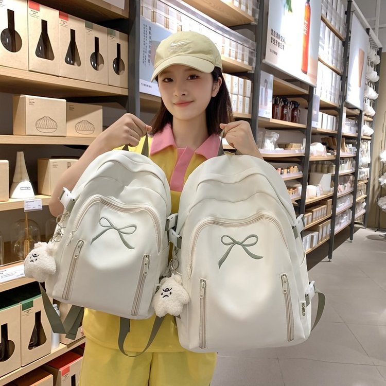 Schoolbags, junior high school girls, college students, high school students, original niche large-capacity new backpacks, computer travel backpacks