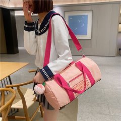 Korean style sports fitness bag short-distance leisure travel bag girls crossbody shoulder bag handbag commuting storage bag