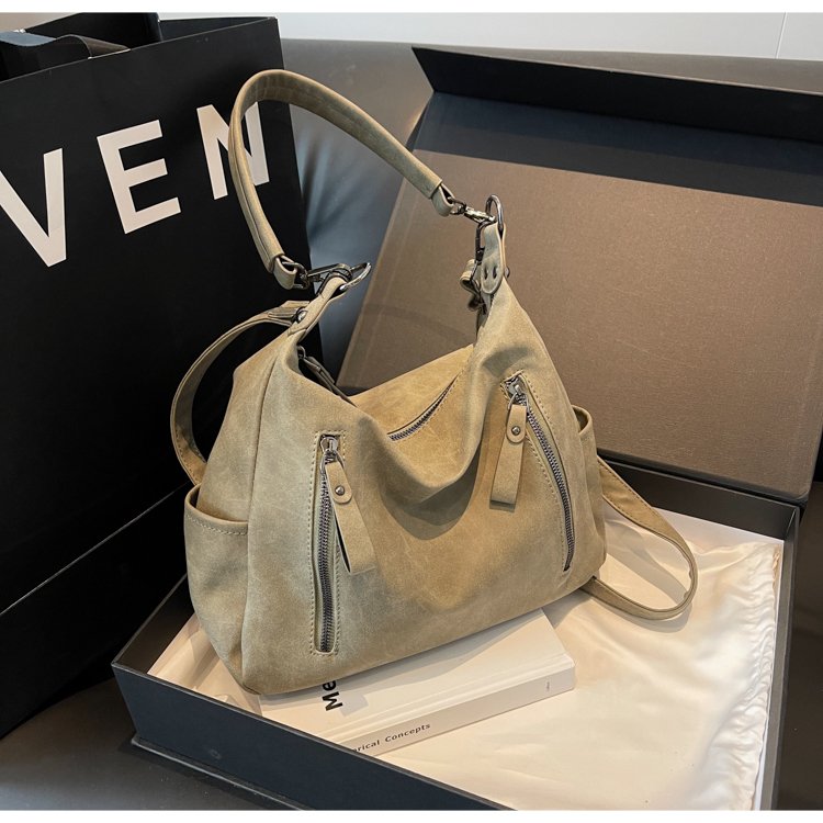 Fashionable armpit bag, casual bag, new trendy shoulder crossbody bag, women's bag, Japanese and Korean autumn bag