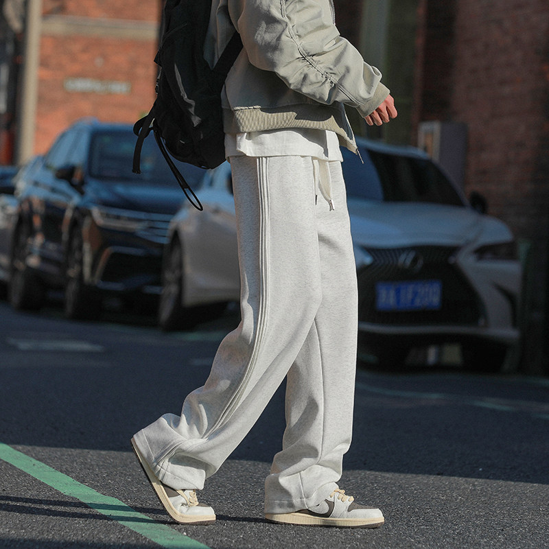 Casual pants fabric composition: 70% cotton 30% polyester fiber