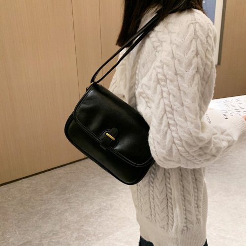 Simple commuter crossbody bag for women 2024 new versatile niche design fashionable women's bag texture ins shoulder bag
