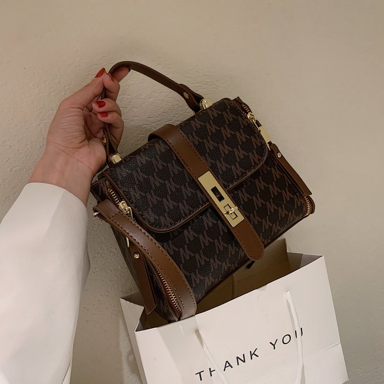Women's bag new bucket bag Korean style single shoulder crossbody bag simple and elegant mom bag handbag