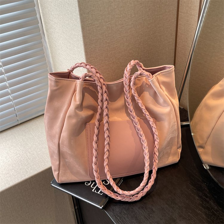 High-end, stylish, large-capacity bag, new women's bag, fashionable commuter shoulder bag, summer popular tote bag