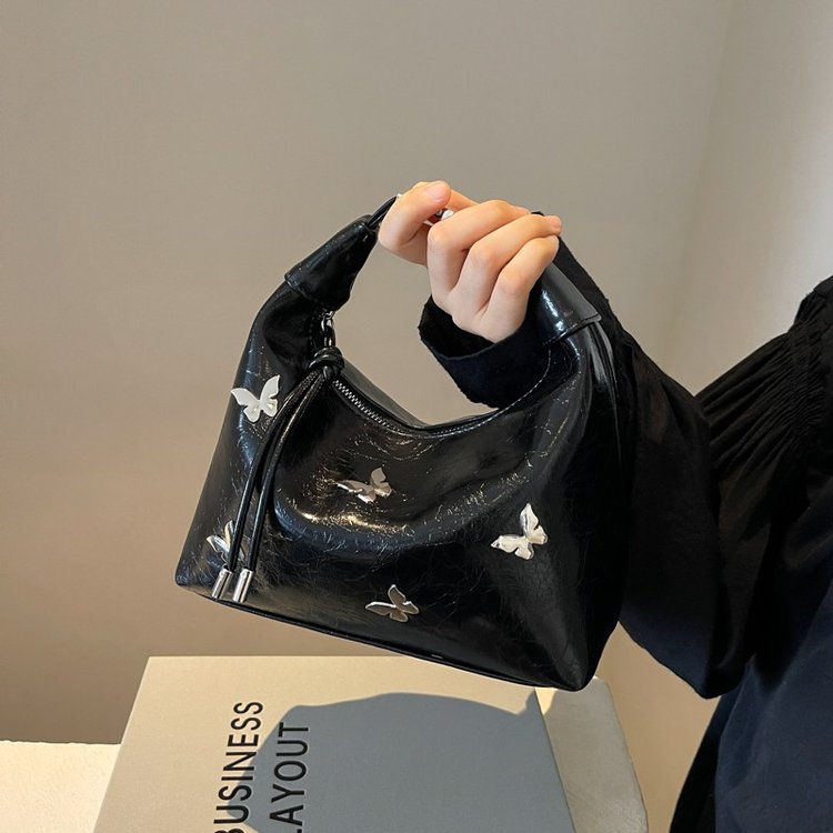 Handbag Korean style butterfly casual large-capacity crossbody bag commuting simple and versatile national style new Chinese style tote bag