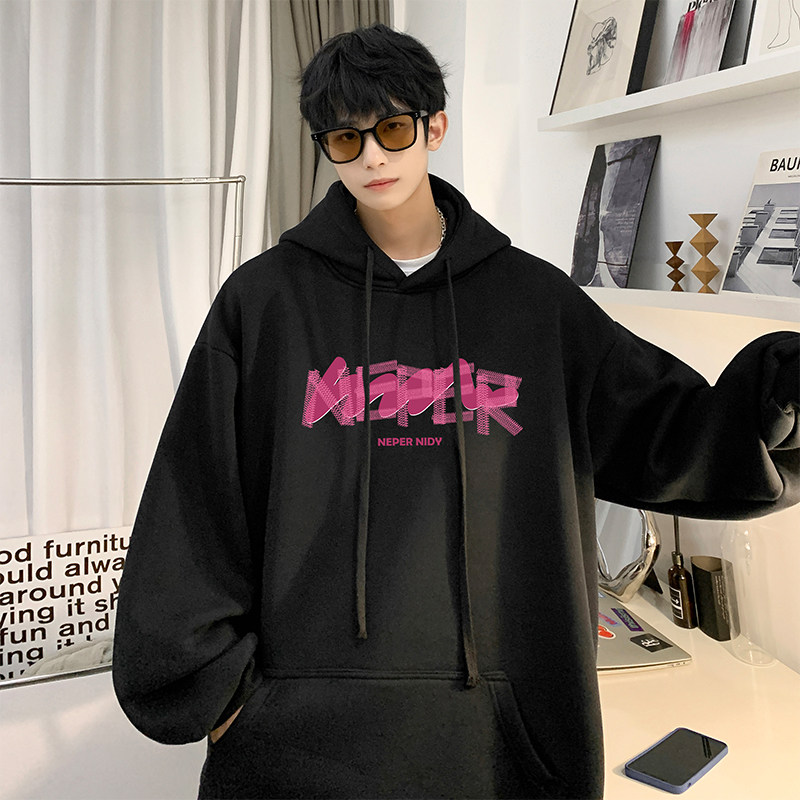 Dewu supply can provide video buyer show, spring new heavy American sweatshirt