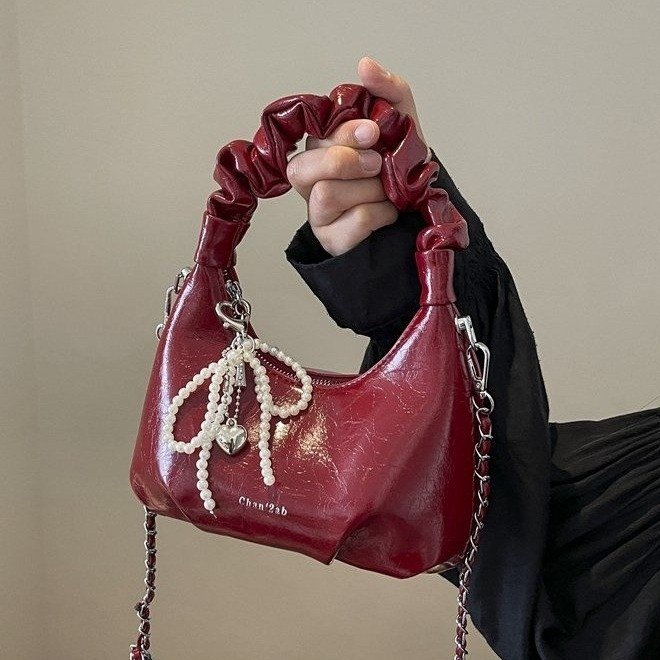 Korean style soft leather handbag this week Yunduo bag women's 2024 new style foreign style crossbody versatile women's bag shoulder bag