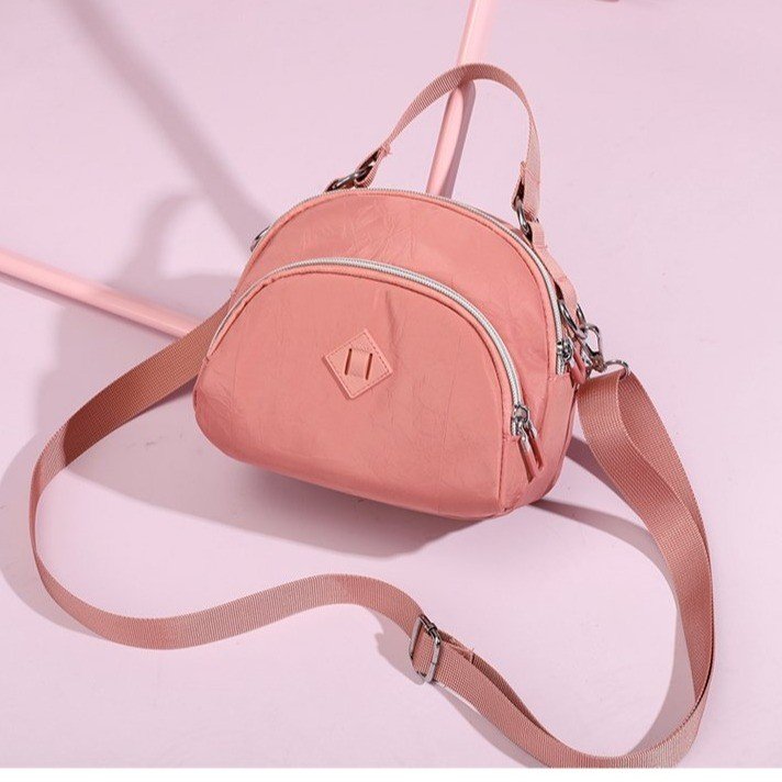 Small bag new casual and simple Korean style small square bag women's multi-layer shoulder bag crossbody bag handheld small bag