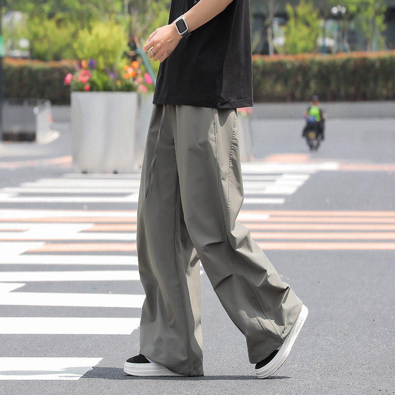 New outdoor functional simple overalls men's trendy brand versatile loose casual pants
