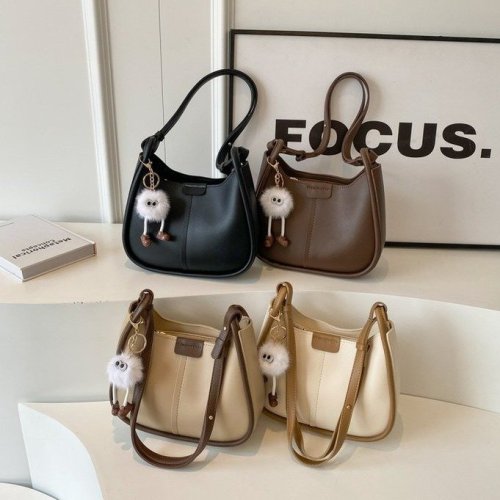 Casual Fashion Shoulder Bag Women's Winter New Trendy Simple Casual Shoulder Underarm Bag Large Capacity Tote Bag