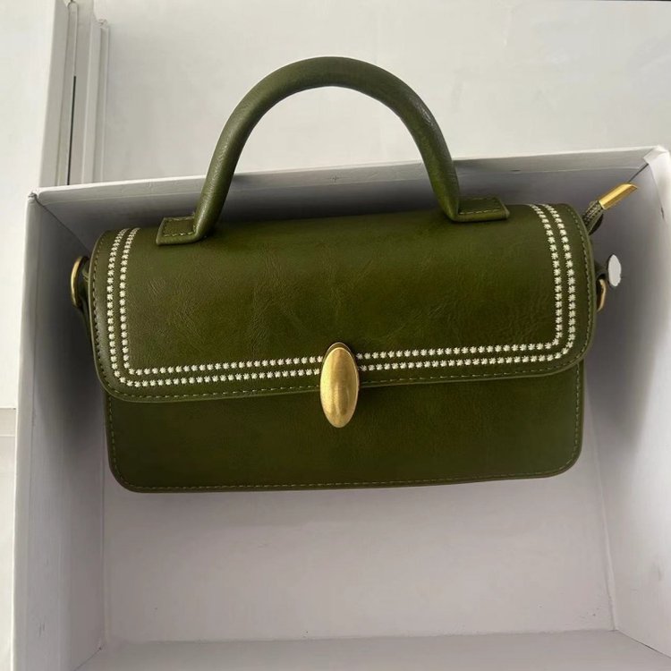High-end texture retro small bag autumn and winter new crossbody bag women's popular versatile single shoulder handheld small square bag