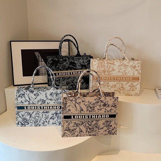 2024 New Bags Women's Bags Fashion Hot Style Shoulder Bags Large Capacity High-Quality Niche Handheld Tote Bags Large Bags