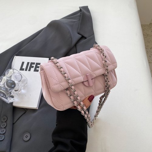 This year's popular small bags for women are versatile in summer, new fashion chain shoulder crossbody bags, women's small square bags