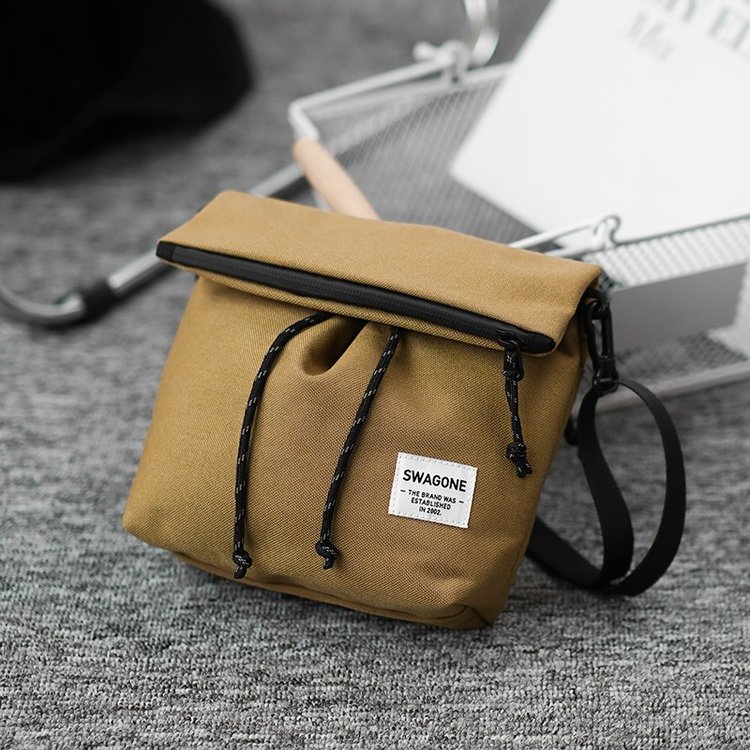 New Japanese style small shoulder bag casual Ruiying boys trendy brand niche shoulder bag men's bag simple crossbody bag backpack