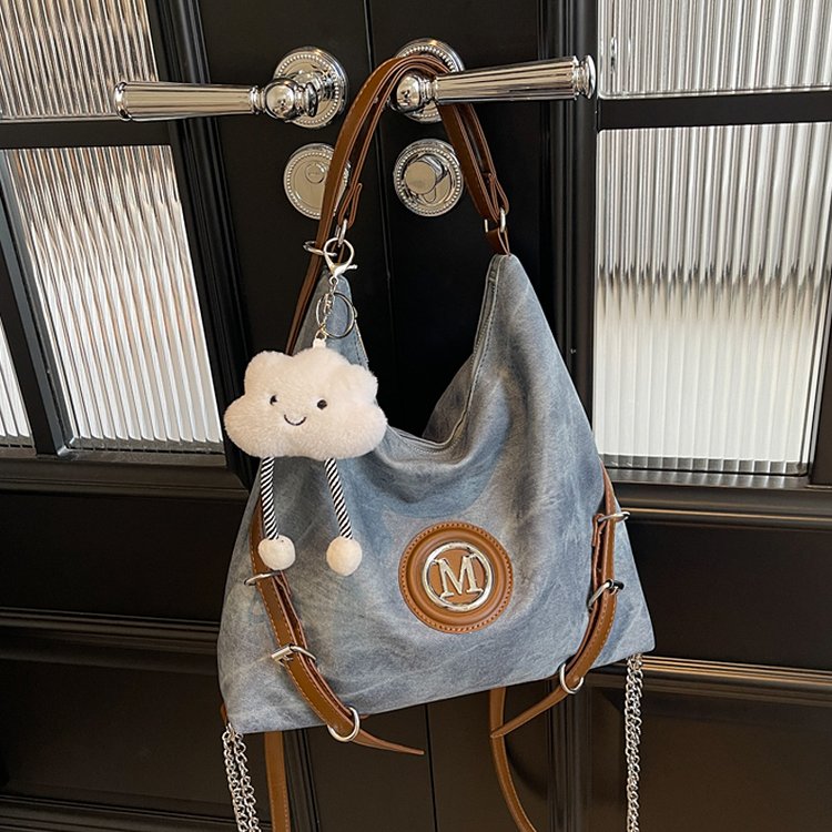 Cross-border bag casual large-capacity backpack for women 2024 new versatile backpack multi-purpose shoulder crossbody tote bag