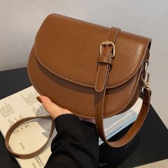 Niche design small bag women's bag new fashion autumn and winter popular crossbody bag high-end armpit saddle bag