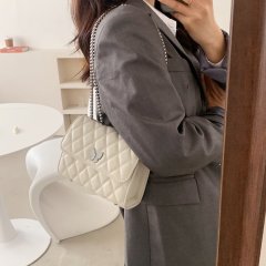 Messenger bag women's bag rhombus shoulder bag 2023 new trendy Korean version simple fashion autumn small bag women's bag trendy