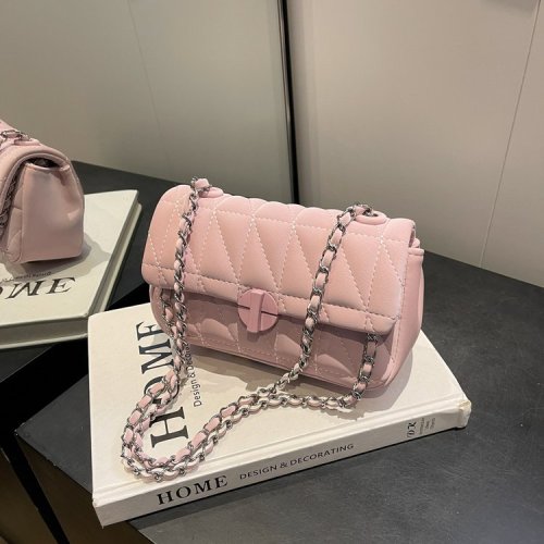 This year's popular small bags for women are versatile in summer, new fashion chain shoulder crossbody bags, women's small square bags