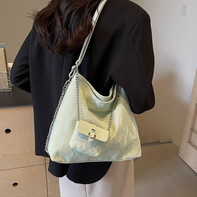 2024 new women's bag large capacity bag high-end fashion backpack versatile commuting to class single shoulder crossbody bag