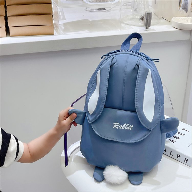 Japanese ins cute rabbit soft girl schoolbag female college style cute student backpack cartoon girl crossbody bag