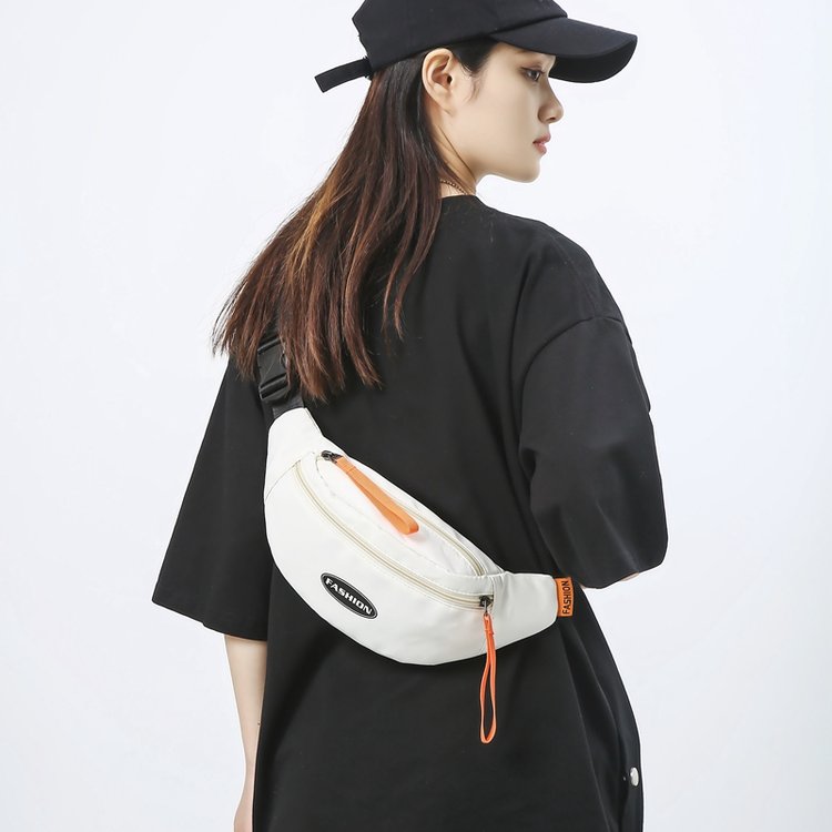Fashion large-capacity street stall business chest bag for boys and girls, trendy travel shoulder bag, shoulder bag for girls
