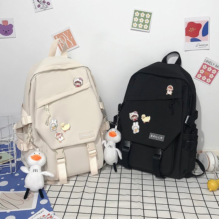 Cross-border schoolbags for junior high school boys, new style, high school college students, female trendy brands, large-capacity computer backpacks, couple backpacks
