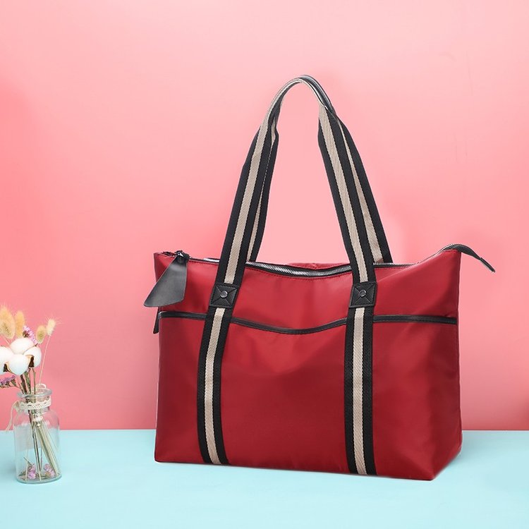Short-distance travel bag for women, Korean style large-capacity business trip luggage bag, lightweight and simple travel sports and fitness bag for men