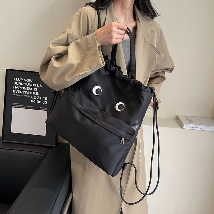 Cross-border Cute Funny Women's Backpack 2024 New Tang Nier Casual Outing Student Girl Fashion Backpack
